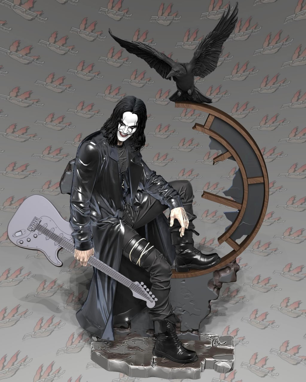 《乌鸦》(THE CROW) 3D打印图纸